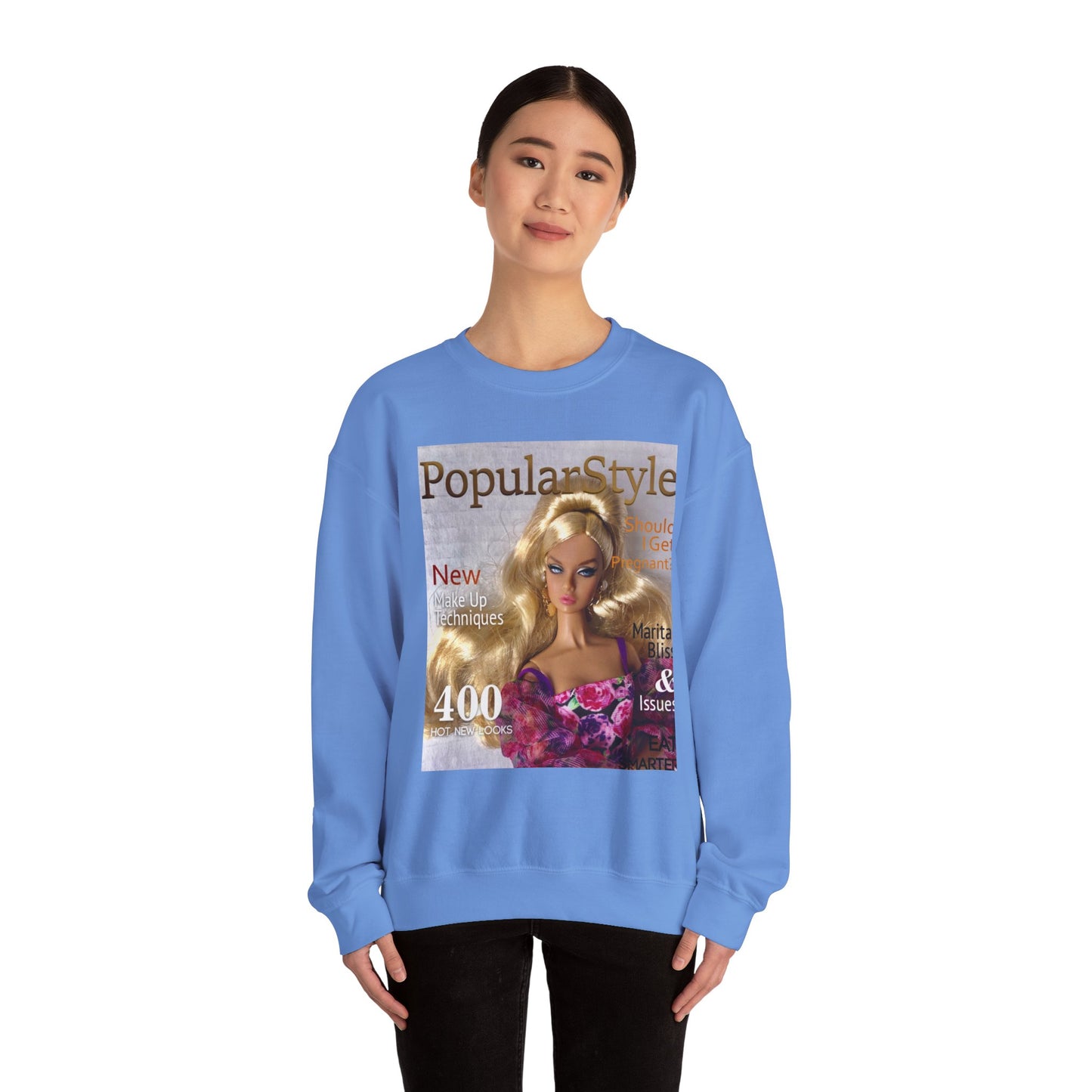 Fashion Graphic Crewneck Sweatshirt