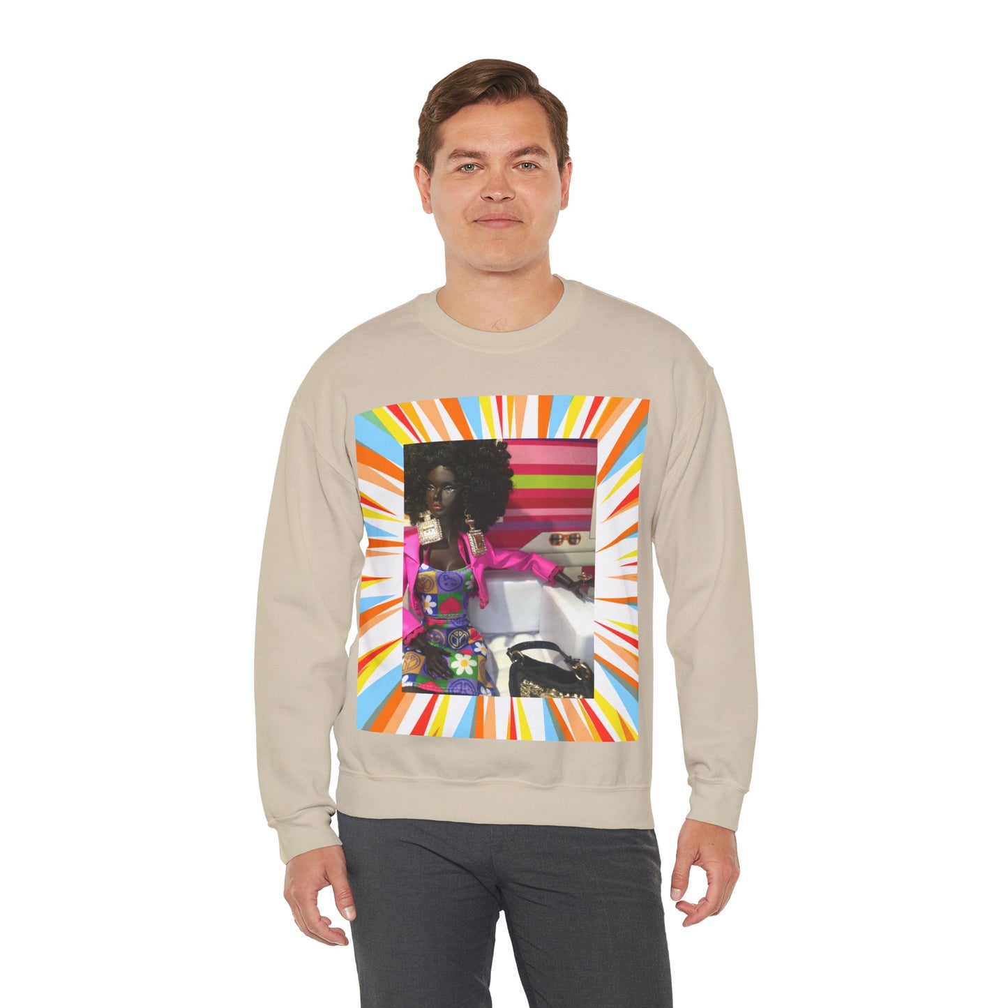 Glam Girl Unisex Heavy Blend™ Crewneck Sweatshirt