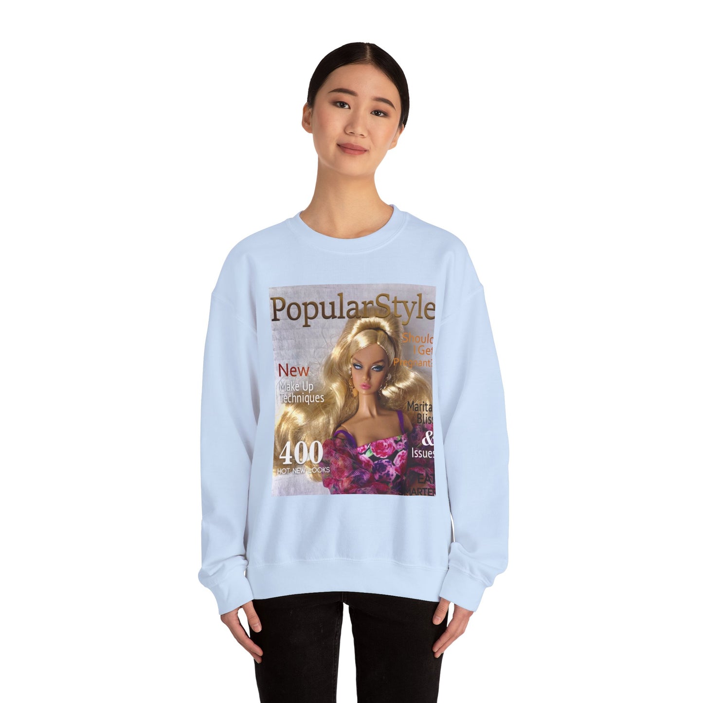 Fashion Graphic Crewneck Sweatshirt