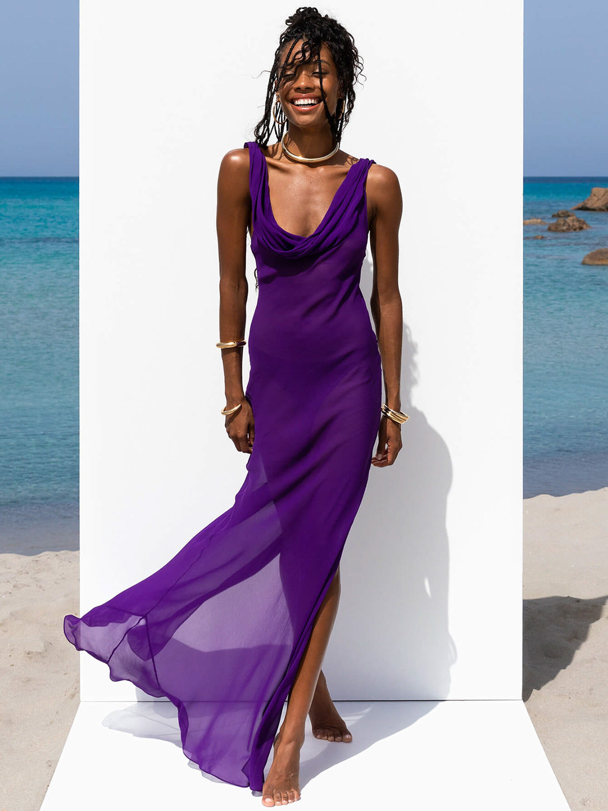 Women's Split Beach Dress