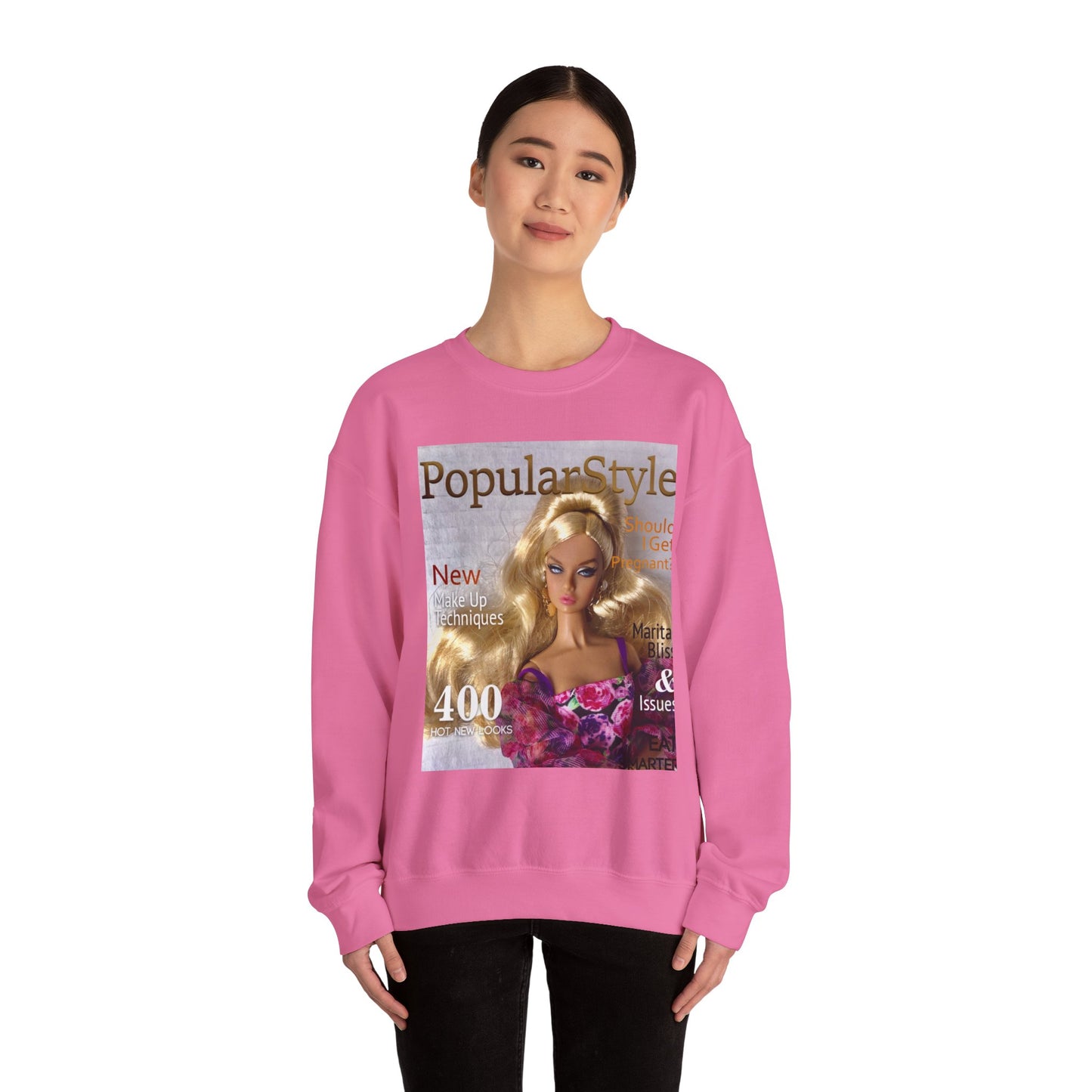 Fashion Graphic Crewneck Sweatshirt