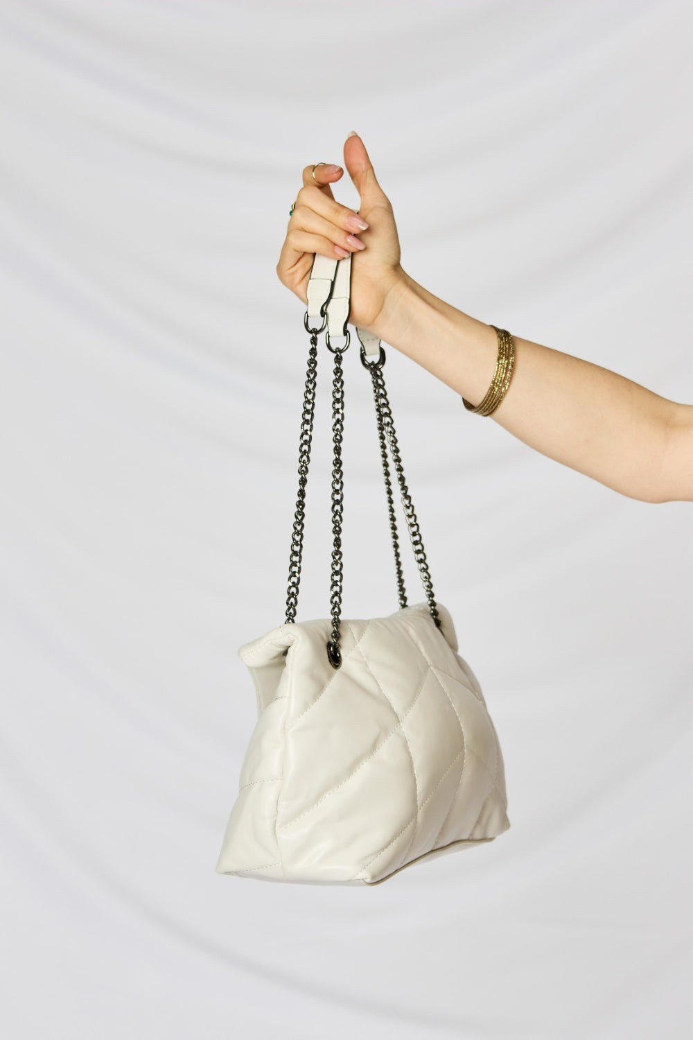 SHOMICO Faux Chain Handbag