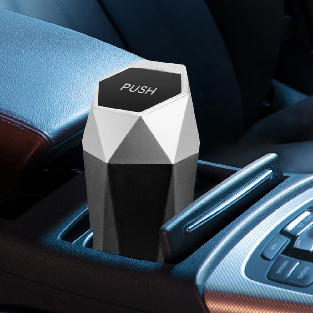 Mini Car Trash Can Portable