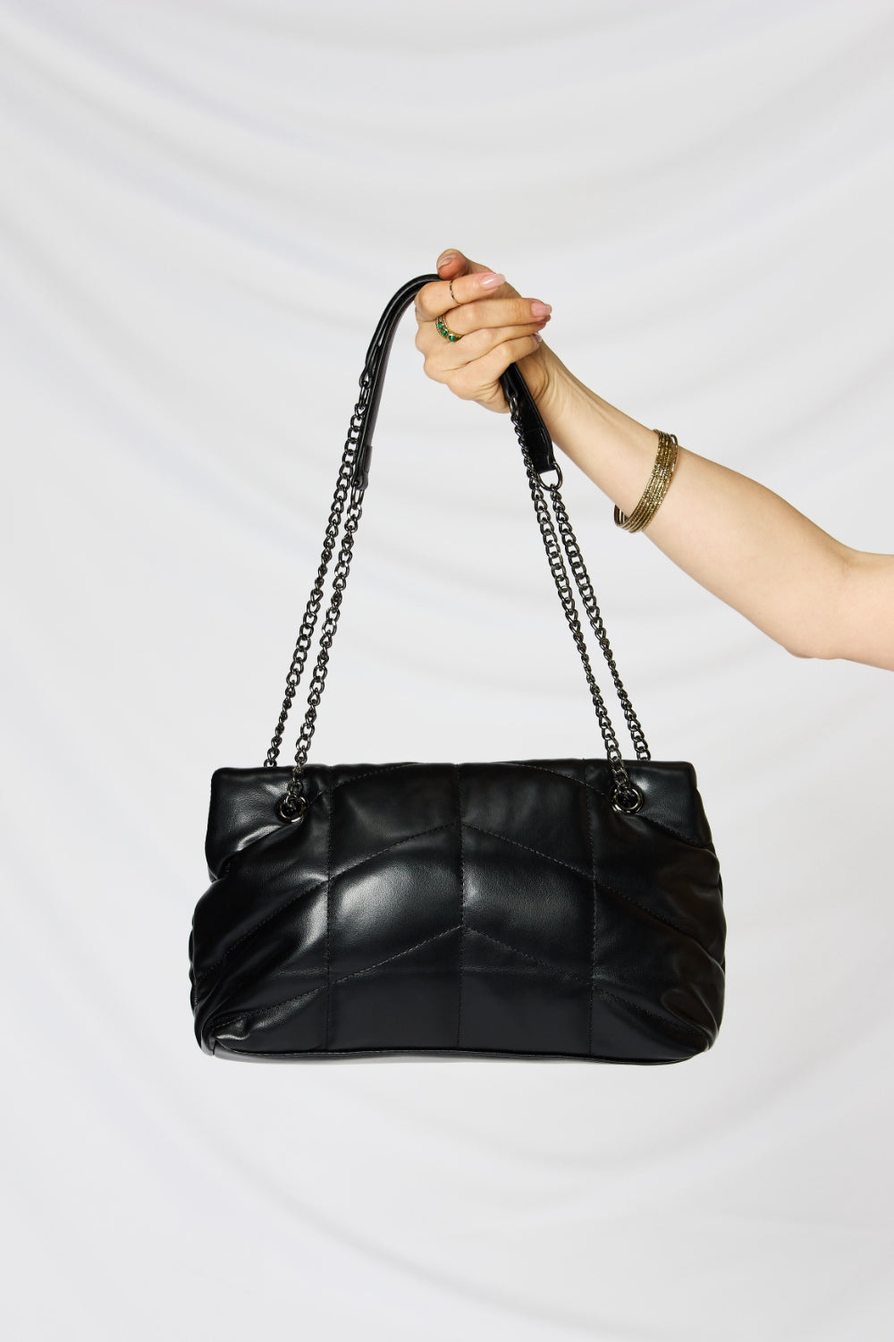SHOMICO Faux Chain Handbag