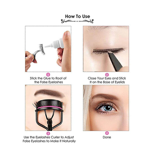 IMAGIC Protable Eyelash Curler With Replacement Pads